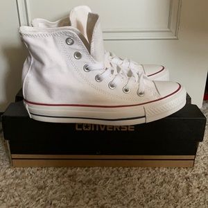 White High Top Converse